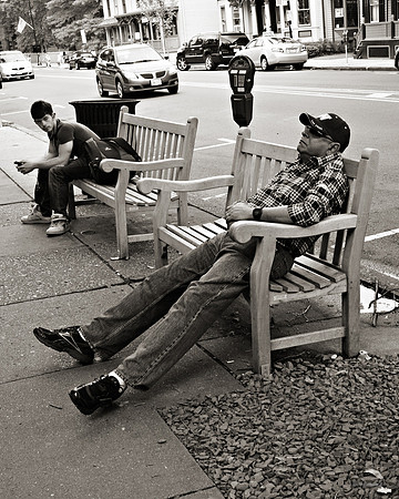 "People, Street Scenes, Pondered Artifacts"